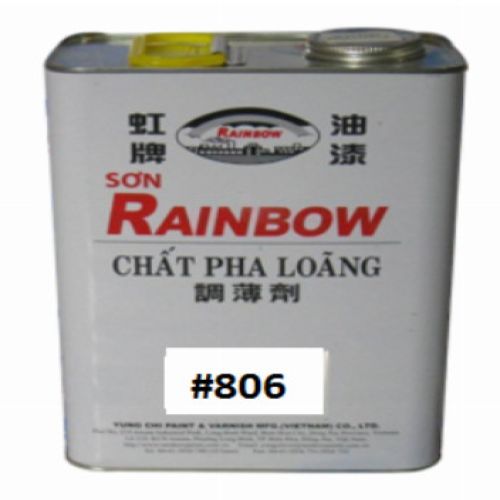 CHẤT PHA LOÃNG SƠN GIAO THÔNG RAINBOW 806 THÙNG 4 LÍT