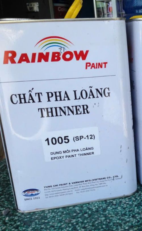 DUNG MÔI PHA SƠN EPOXY RAINBOW 1005 THÙNG 4 LÍT