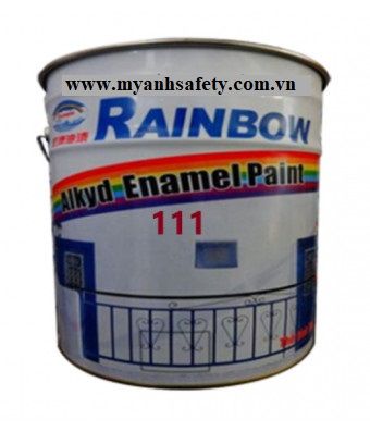 SƠN DẦU ALKYD RAINBOW 111 MÀU TRẮNG - THÙNG 4 LÍT