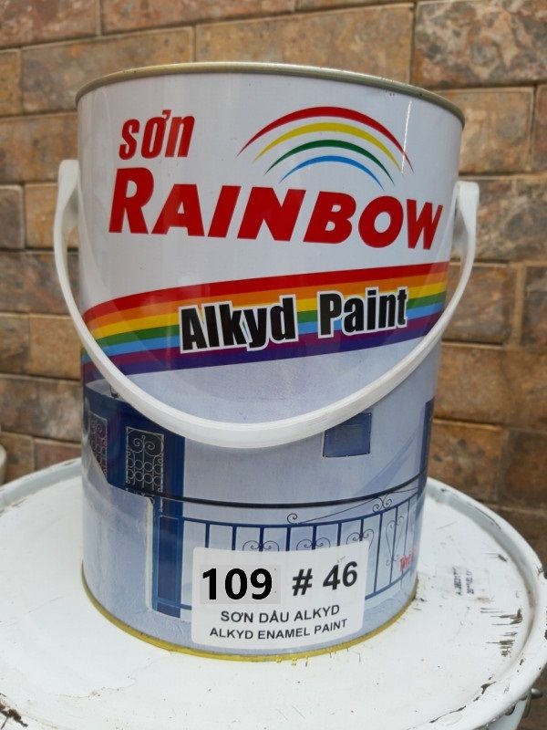 SƠN LÓT GỐC DẦU ALKYD RAINBOW 109 MÀU TRẮNG - THÙNG 4 LÍT