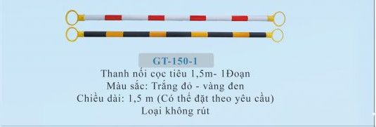 THANH NỐI CỌC TIÊU GIAO THÔNG 1.5M - 1 ĐOẠN